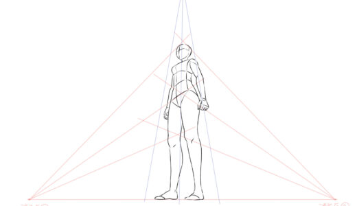 キャラクターポーズ ひねりポーズの描き方 アタリをつければカンタン あんりみてっどりーむ