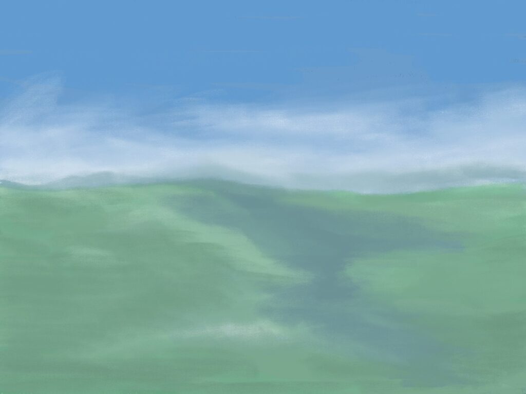 草原の描き方を ファンタジー背景 描き方教室 から紹介 あんりみてっどりーむ